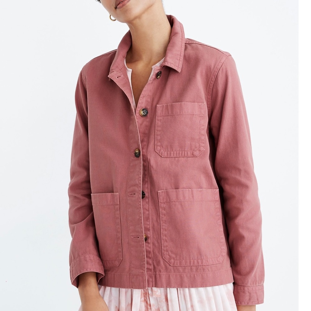 Madewell Garmet Dyed Ashwood Chore Coat